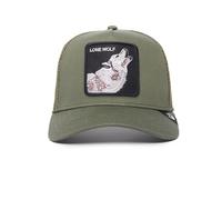 Goorin Bros. The Farm Unisex Original Adjustable Snapback Trucker Hat, Olive (The Lone Wolf), One Size, Olive (the Lone Wolf), One size
