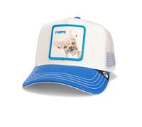 Goorin Bros. The Fuerte Dog Beige Blue Adjustable Trucker Cap