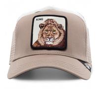 Goorin Bros. The King Lion Beige Adjustable Trucker Cap