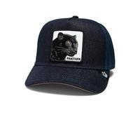 Goorin Bros. The Panther Denim Design Dark Blue Adjustable Trucker Cap