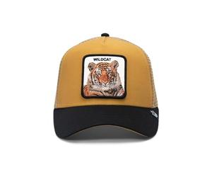 Goorin Bros. The Wildcat Tiger Brown Black Adjustable Trucker Cap