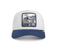 Goorin Bros. Toxic Trucker CapBros. Women/Men - Cap Baseball mesh Snapback, with Peak All-Season Spring Summer Autumn Winter - One Size White