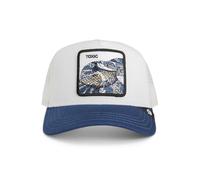 Goorin Bros. Toxic Trucker CapBros. Women/Men - Cap Baseball mesh Snapback, with Peak All-Season Spring Summer Autumn Winter - One Size White