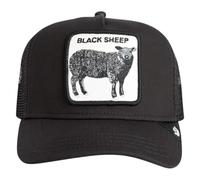 Goorin Bros. Trucker Hat – Black Sheep (Void) – Black Mesh – One Size