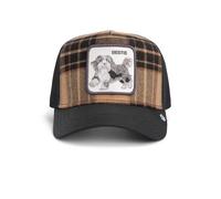 Goorin Bros. Trucker Cap Dapper Bestie Italy Plaid Basecap Mesh Cap Dog Patch