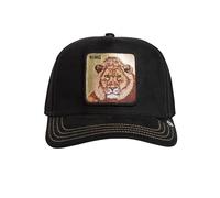 Goorin Bros.Golden King Trucker Cap Golden Suede Black Baseball Mesh Lion New