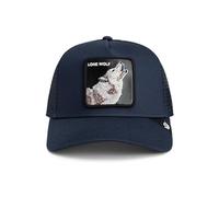 Goorin Bros. Trucker Cap Lone Wolf Edge Dark Blue, Size: One Size