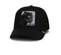 Goorin Bros. Trucker Cap Panther Field 100 Black Size: One Size, 1450-BLK, One Size Fits All