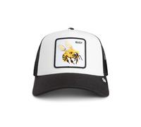 Goorin Bros. Trucker Cap The Busy Bee Dust Void White Black, Size: One Size