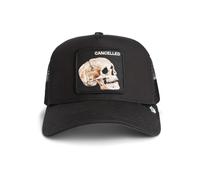 Goorin Bros. Trucker Cap The Cancelled Skull Void Black Black One Size