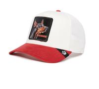 Goorin Bros. Trucker Cap The Suede Doberman Red Cream Red, Size: One Size, white, One Size Fits All