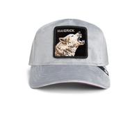 Goorin Bros. Trucker Cap Velour Wolf GLOSS Gray Basecap Cap Mesh Velvet Patch