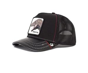 Goorin Bros. Tyrant King Monster Black A-Frame Adjustable Trucker Cap - One-Size