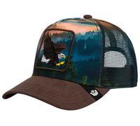 Goorin Bros Unisex Eagle in the Element Trucker Hat - Ground Brown