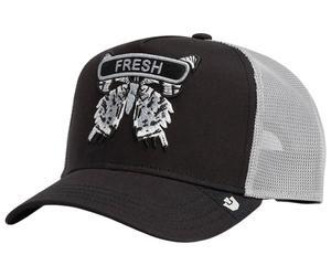Goorin Bros Unisex Fresh Classic Rocker Trucker Hat - Void Black