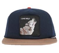 Goorin Bros Unisex One Pack Flat Peak Cap - Navy/Brown
