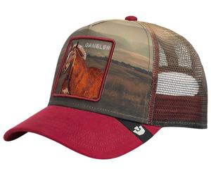 Goorin Bros Unisex Stallion in the Element Trucker Hat - Crush Red