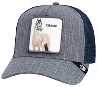 Goorin Bros Unisex Suited Champ Trucker Hat - Grey/Navy