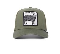 Goorin Bros. Unisex The Farm Glow Cats Collection Adjustable Trucker Cap Baseball Cap, Olive (The Black Sheep), One Size