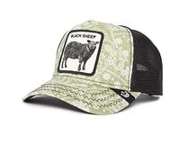 Goorin Bros. Unisex The Farm Paisley Collection Adjustable Mesh Trucker Cap, Olive Paisley (Parade), One Size