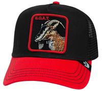 Goorin Bros Unisex The Goat Steer Fab Farm Trucker Hat - Black/Red
