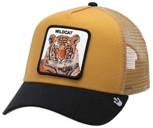 Goorin Bros Unisex The Wildcat Tiger Big Cats Trucker Hat - Mustard Yellow