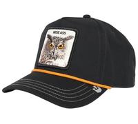 Goorin Bros Unisex Wise Owl All Over Canvas Cap - Black