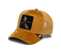 Goorin Bros. | Velour Cocky Trucker Hat | Amber | WildBounds UK One Size