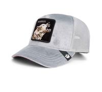 Goorin Bros. Trucker Cap Velour Wolf GLOSS Gray Basecap Cap Mesh Velvet Patch