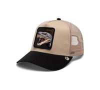 Goorin Bros. Vicious 101-1759 Trucker Cap Unisex Polyester Blend Black/Brown