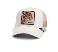 Goorin Bros. Warrior Cheetah A-Frame Trucker Cap Beige Brown