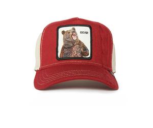 Goorin Bros. What It Is Snug Lyfe Trucker Cap Bear Baseball Cap Mesh New