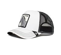 Goorin Bros. Zebra White A-Frame Adjustable Trucker Cap - One-Size