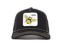 Goorin Bros. The Farm Original Core Unisex Adjustable Snapback Trucker Hat, Black Queen Bee, One Size