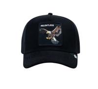 Goorin Suede Represent Eagle Trucker Hat, Faux Suede, Mesh Back Snapback, Embroidered Patch