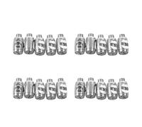 Goorvoucs 20 Pcs of Set Trombone Spit Valve Water Key Accessory for Trumpet Lovers