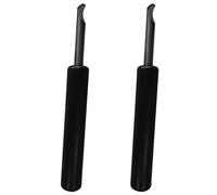 Goorvoucs 2X Watch Opener Tool Case Opener Pry Type Repair Tools (Black)