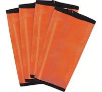 Goorvoucs 4PCS Boots for Horses Set of 4 Horse Leggings Leg Wraps Sport Training Professional Supplies Orange