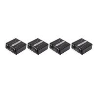 Goorvoucs 4X GX200 Audio Isolator Dual-Channel 6.5 XLR Mixer Audio Isolator Current Sound Noise Mixer Microphone Common Ground