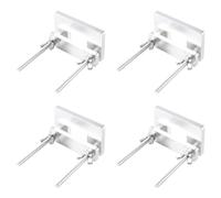 Goorvoucs 4X Violin 4/4 Neck Install Clamp Violin Fixture Fixed Clip and Fingerboard Mounting Angle Accurate Measuring Tool