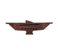 Goorvoucs 6 String Guitar Bridge Rose Wood Guitar Bridge for Acoustic Guitar 6 Holes