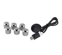 Goorvoucs Acoustic Guitar Pickup Piezo Transducer & Electric Guitar Bass Volume Knob Potentiometer Chord Cap Volume Knob