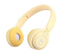 Goorvoucs Headband Bluetooth Headset Y08 Wireless Bluetooth Headset Portable Foldable Children Headset Yellow