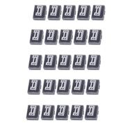 Goorvoucs New 25Pcs 28 Teeth Zirconia Ceramic Clipper Blade for Senior Clipper