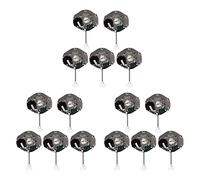 Goorvoucs Watch Movement, 15Pcs SL68 Quartz Watch Movement Accessories Repairing Replacement Parts