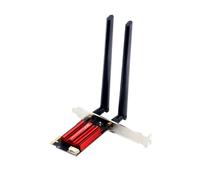 Goorvoucs Wifi 6E AX210 PCIE Wifi Adapter 5400Mbps Wireless Ethernet Network Card BT 5.3 2.4G/5G Dual Band 802.11 for Win 10 11