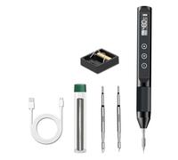 Goorvoucs X210 USB Soldering Iron Adjustable Temperature Smart Electric 30W Fast Heat Portable Digital Welding Station Kit Repair