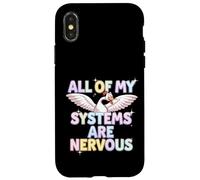 Goose All My Systems Are Nervous Anxious Attachment Case for iPhone X/XS