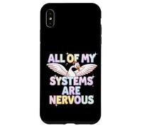 Goose All My Systems Are Nervous Anxious Attachment Case for iPhone XS Max