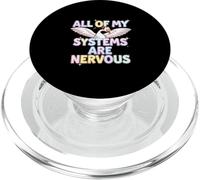 Goose All My Systems Are Nervous Anxious Attachment PopSockets PopGrip for MagSafe